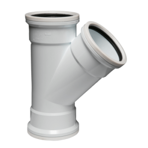 Soil & Vent Junction 110mm X 45 Deg Plain SABS