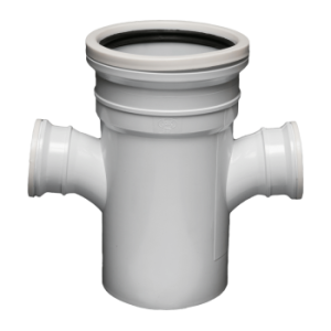 Soil & Vent Junction Plain Dbl Red 90deg 110mm SABS