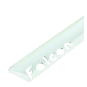 Falcon Tile Edge Trim 9mm White 9mm