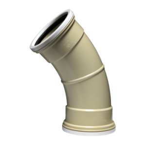Underground Bend 110mm X 45 Deg Plain SABS